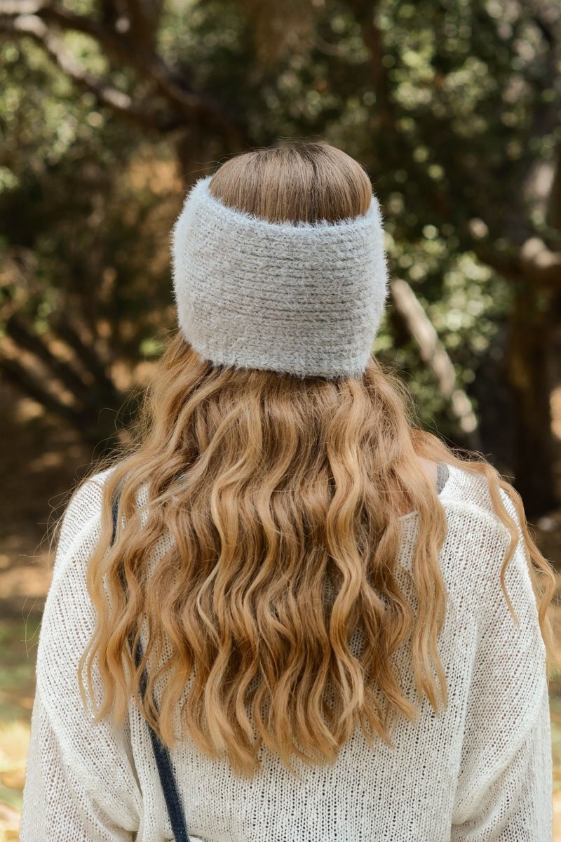 Ultra Soft Mohair Headband-Soul Flow Apparel