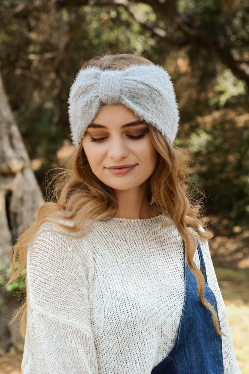 Ultra Soft Mohair Headband-Soul Flow Apparel