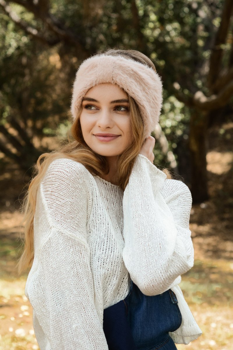 Ultra Soft Mohair Headband-Soul Flow Apparel