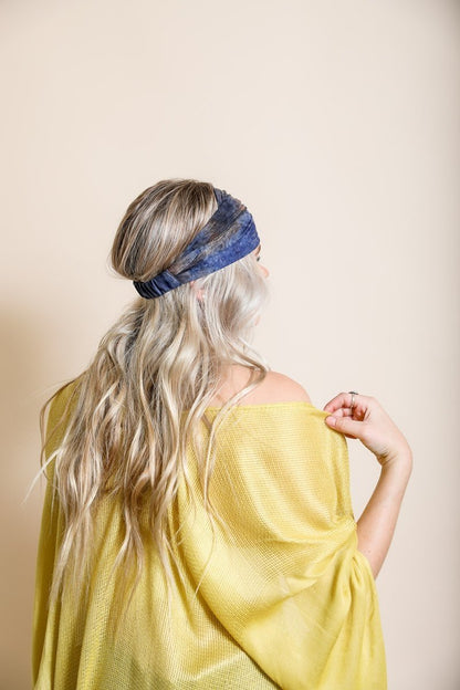 Wide Tie-Dye Headband-Soul Flow Apparel