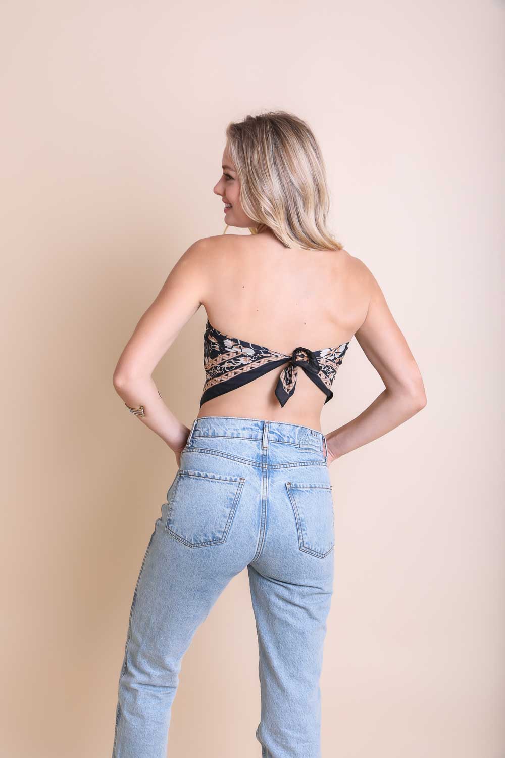 Oversized Floral Anemone Bandana-Soul Flow Apparel