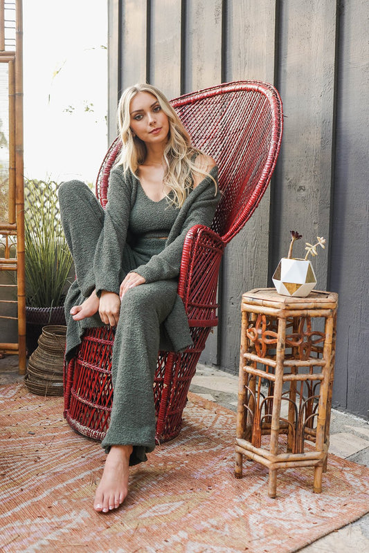 Boucle Lounge Pants-Soul Flow Apparel