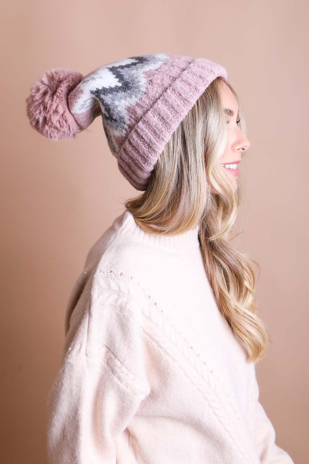 Classic Winter Pom Beanie-Soul Flow Apparel