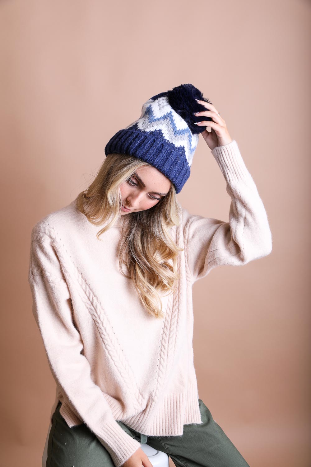 Classic Winter Pom Beanie-Soul Flow Apparel