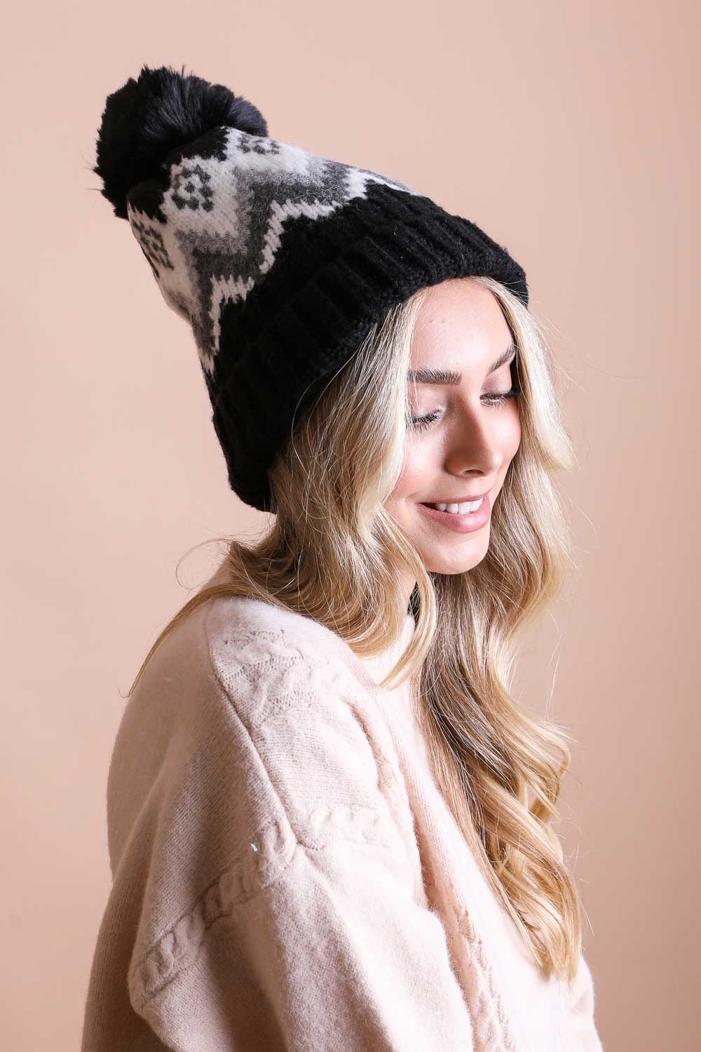Classic Winter Pom Beanie-Soul Flow Apparel