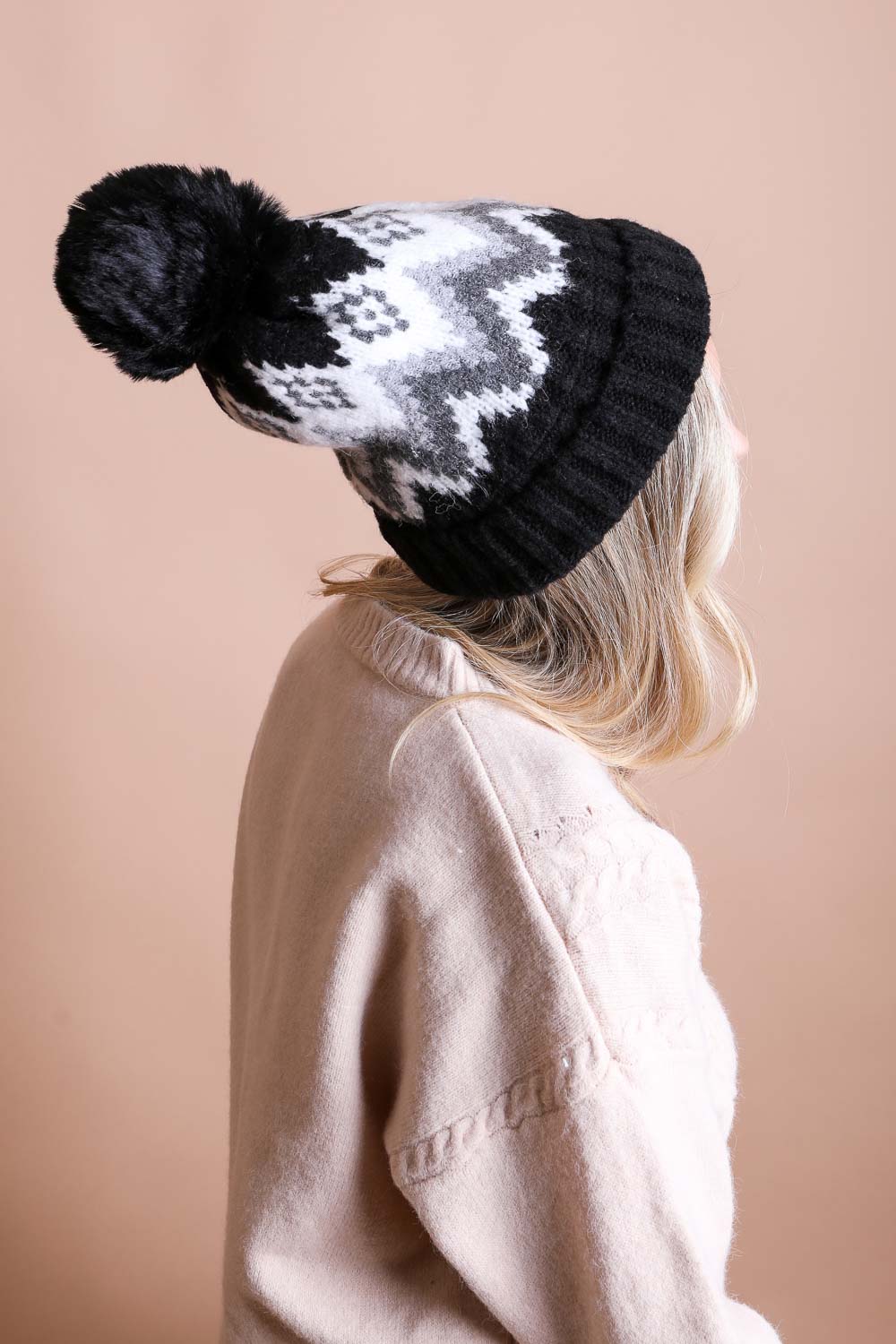 Classic Winter Pom Beanie-Soul Flow Apparel