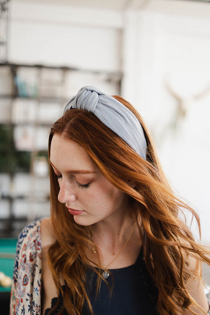 Wide Striped Topknot Headband – Chic and Comfortable-Soul Flow Apparel