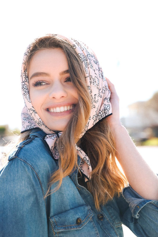 Cutesy Floral Bandana-Soul Flow Apparel