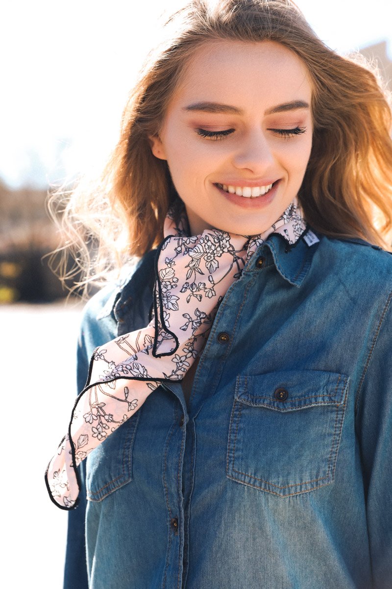 Cutesy Floral Bandana-Soul Flow Apparel