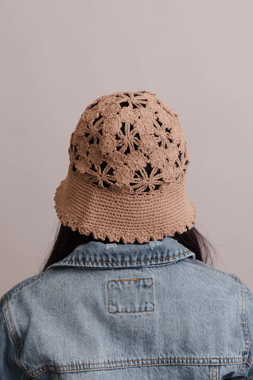 Floral Crochet Bucket Sun Hat-Soul Flow Apparel
