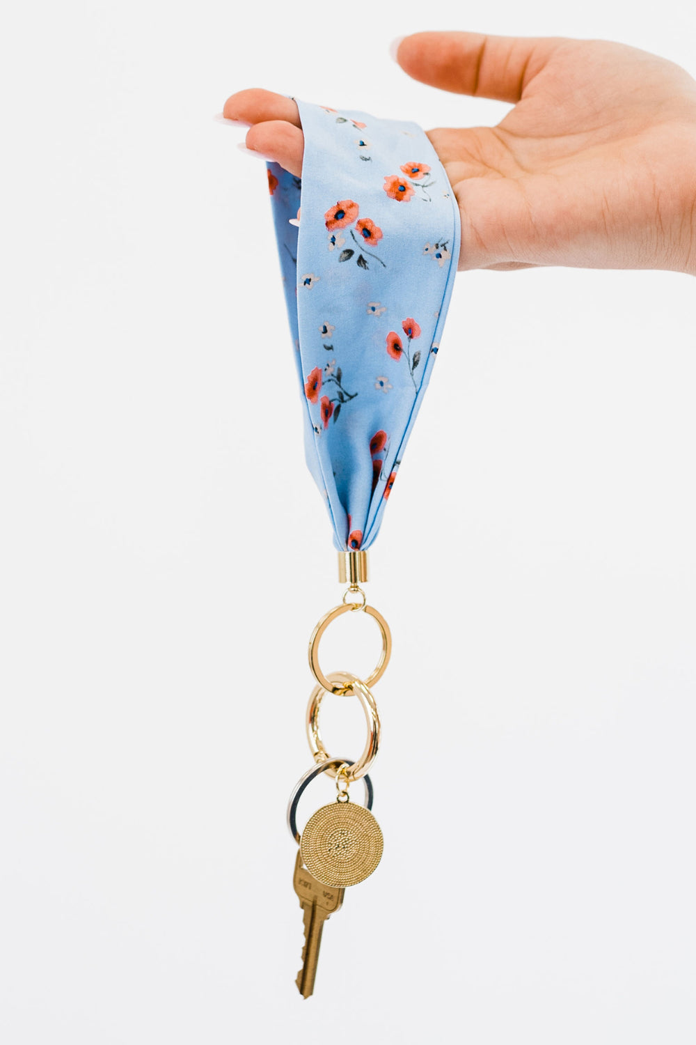 Luna Fabric Keychain