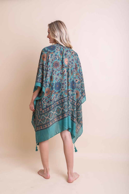 Moroccan Touch Tapestry Kimono-Soul Flow Apparel
