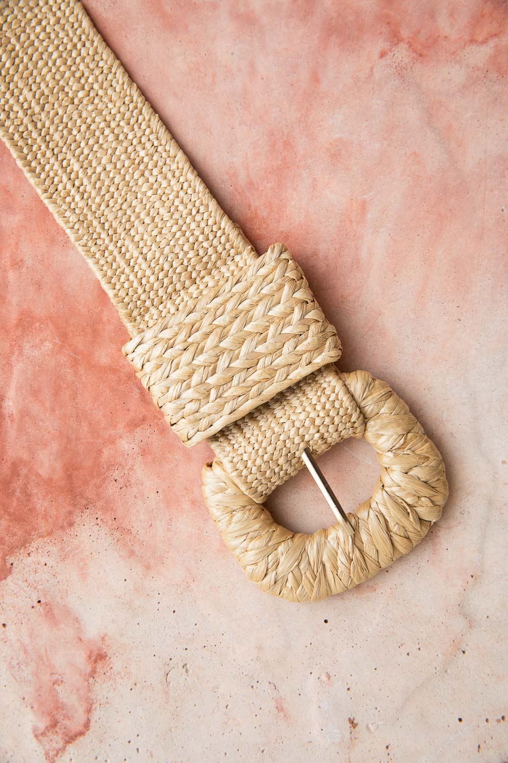 Raffia Stretch Belt - Eco Friendly Comfort