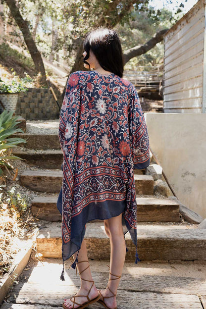 Moroccan Inspired Tapestry Kimono-Soul Flow Apparel