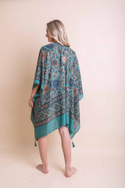 Moroccan Inspired Tapestry Kimono-Soul Flow Apparel