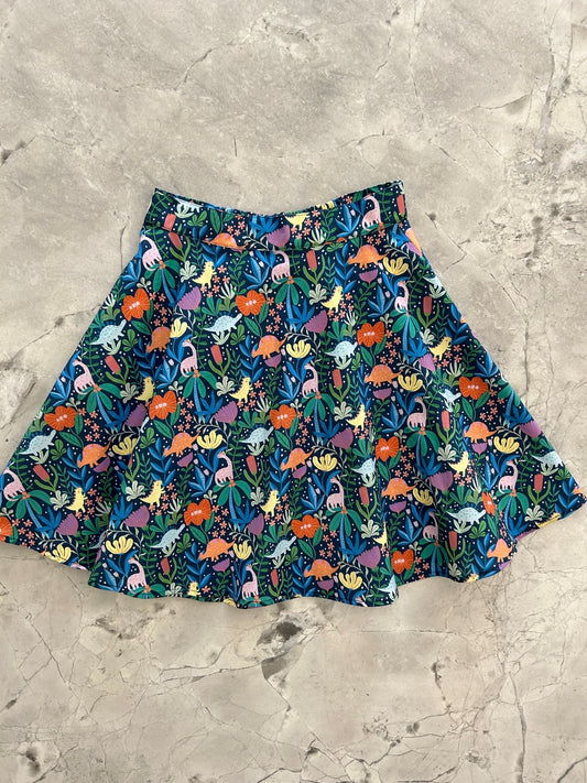 Prehistoric Skater Skirt