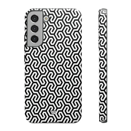 TWISTED GRID | Tough Phone Case