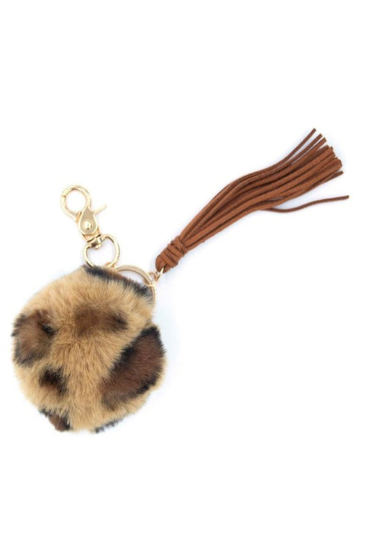 Lola Pom Pom Keychains-Soul Flow Apparel
