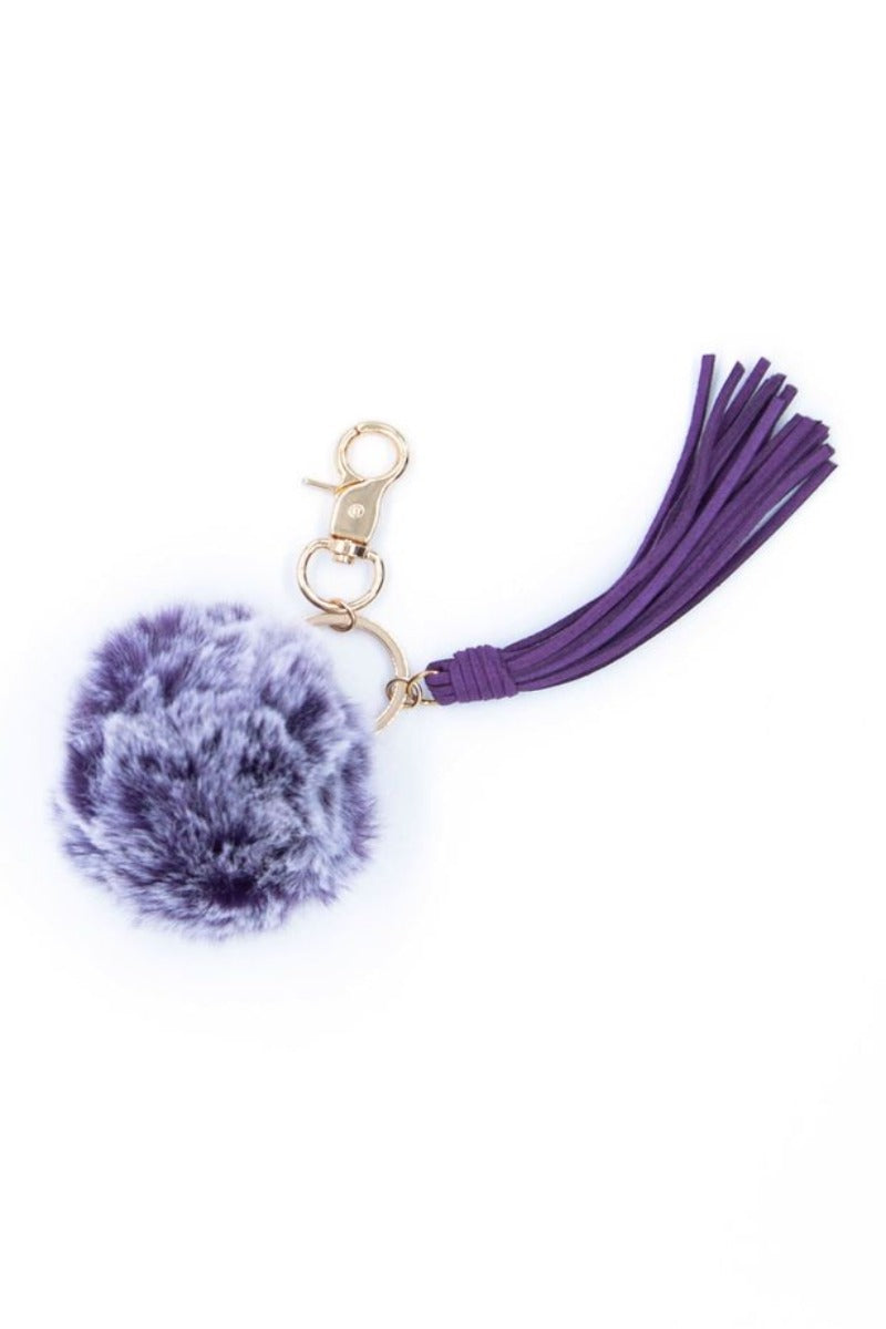 Lola Pom Pom Keychains-Soul Flow Apparel