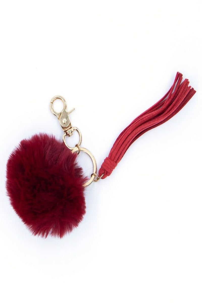 Lola Pom Pom Keychains-Soul Flow Apparel