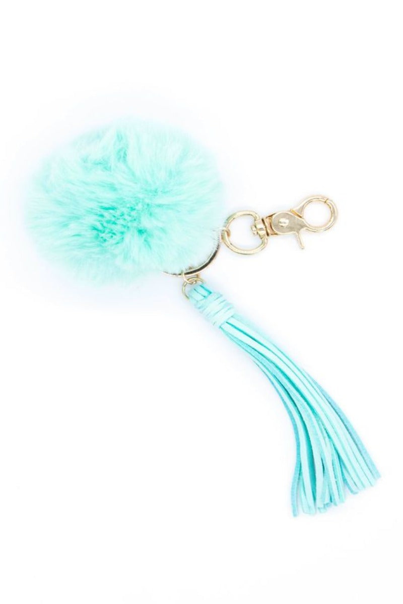 Lola Pom Pom Keychains-Soul Flow Apparel