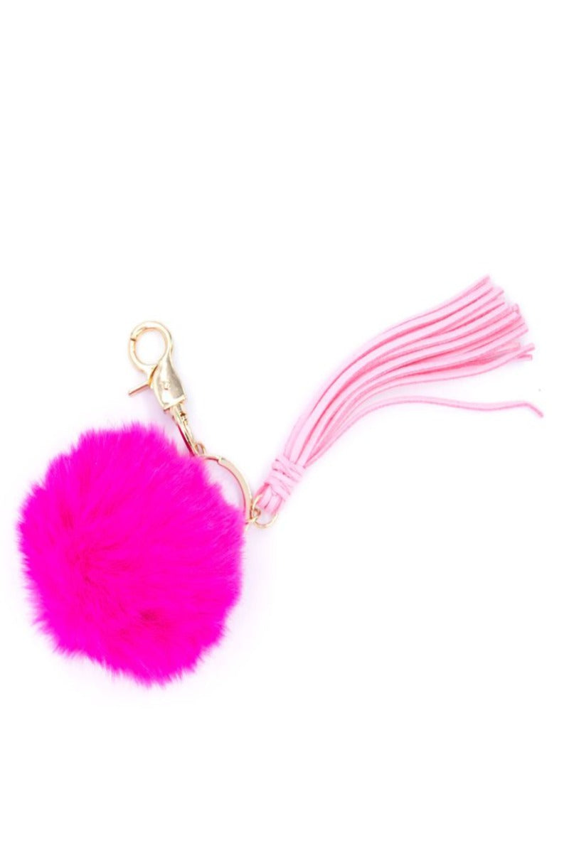 Lola Pom Pom Keychains-Soul Flow Apparel