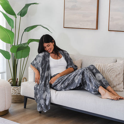 Celestial Grey Kimono