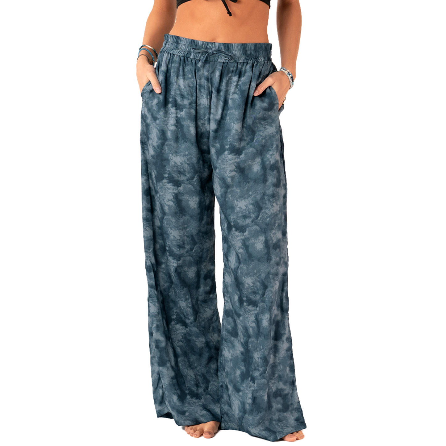 Pampa Point Wide Leg Drawstring Pants