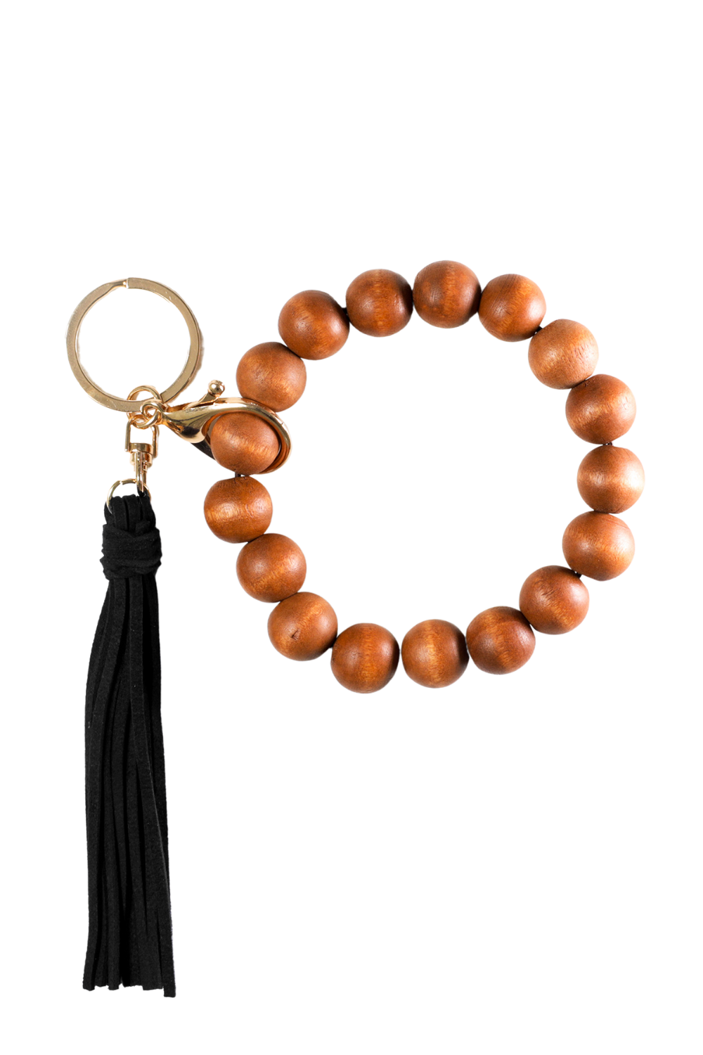 Ivy Wooden Keychain Bracelet