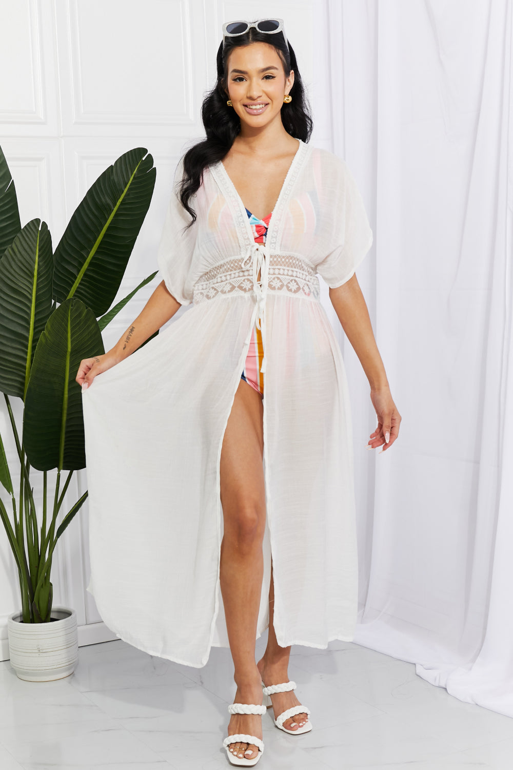 Marina West Swim Sun Goddess Tied Maxi Cover-Up-Soul Flow Apparel