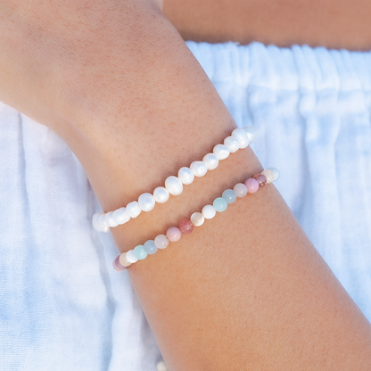 Compassion + Self Love Bracelet Stack