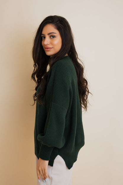 Effortlessly Cozy Oversized Sweater-Soul Flow Apparel