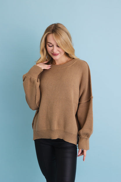 Cozy Mood Oversized Pullover Sweater Leto Collection