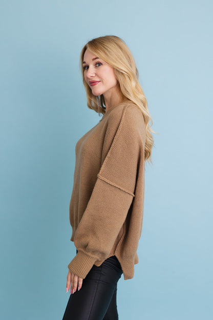 Cozy Mood Oversized Pullover Sweater Leto Collection