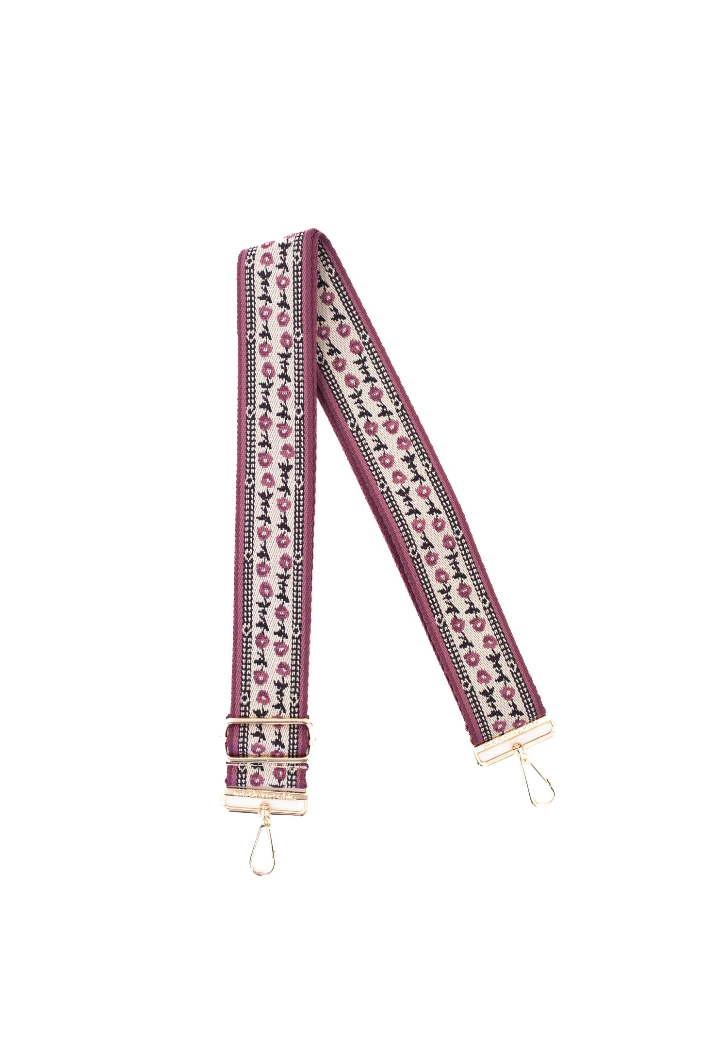 Cross-Stitch Vintage Floral Adjustable Bag Strap-Soul Flow Apparel