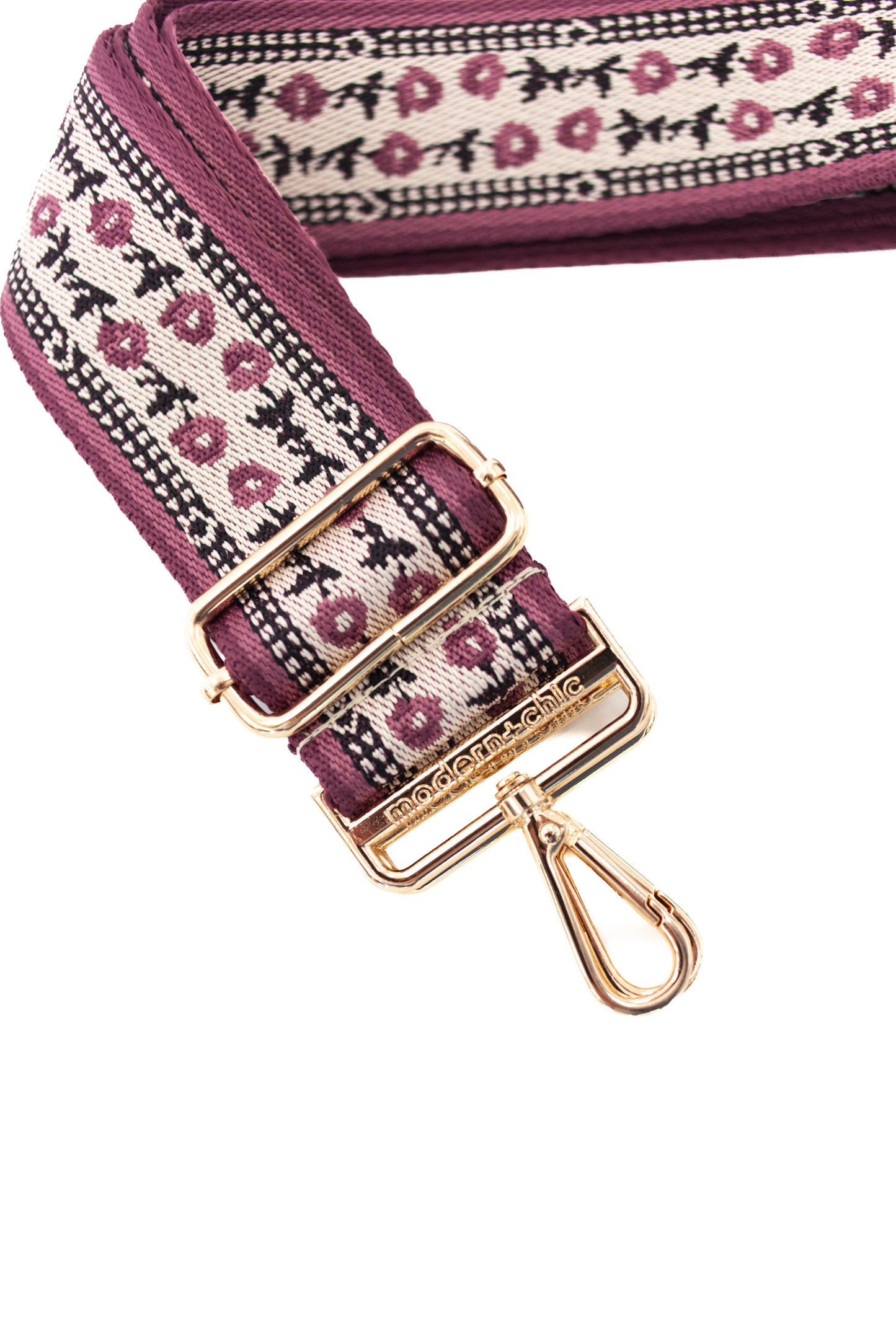 Cross-Stitch Vintage Floral Adjustable Bag Strap-Soul Flow Apparel
