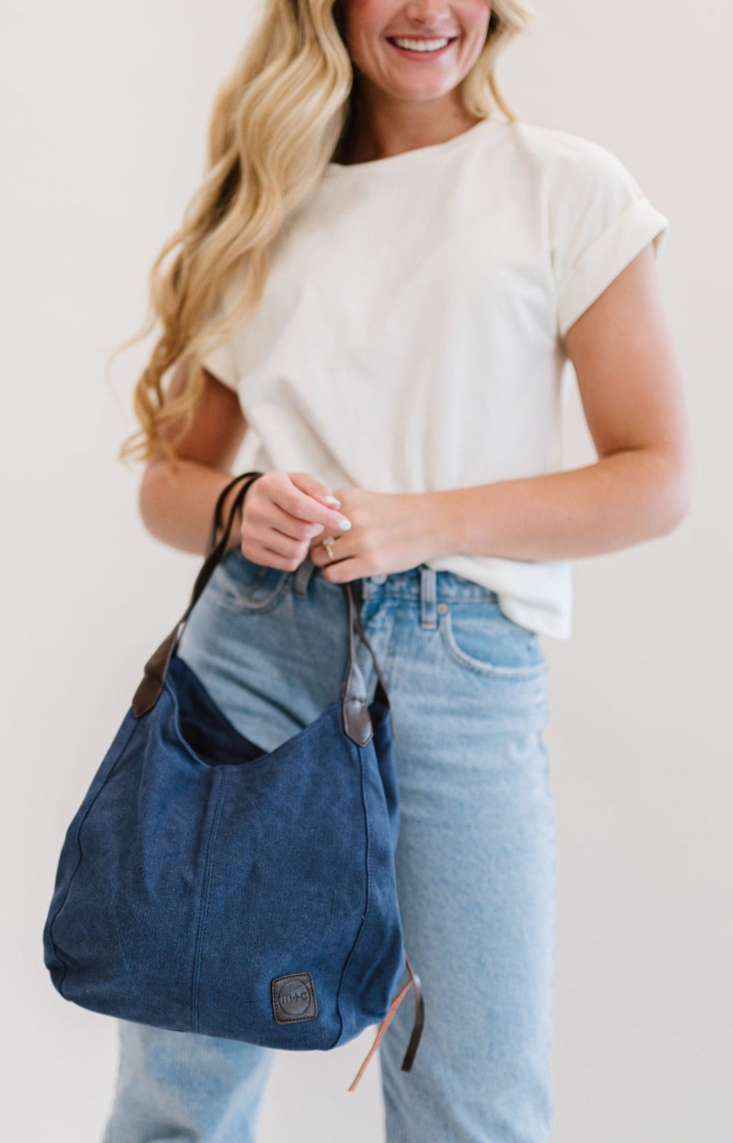 Anniston Canvas Hobo Bag-Soul Flow Apparel