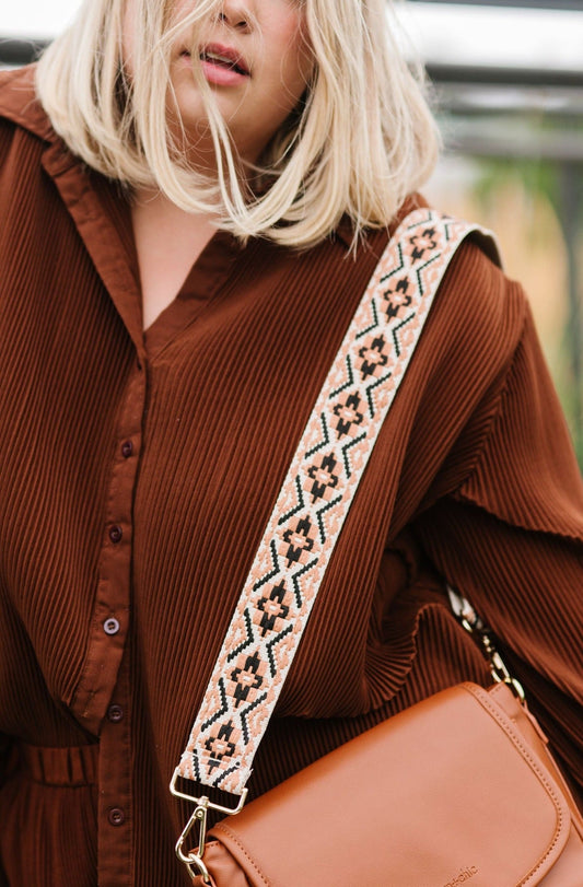 Tabitha Woven Adjustable Bag Strap-Soul Flow Apparel