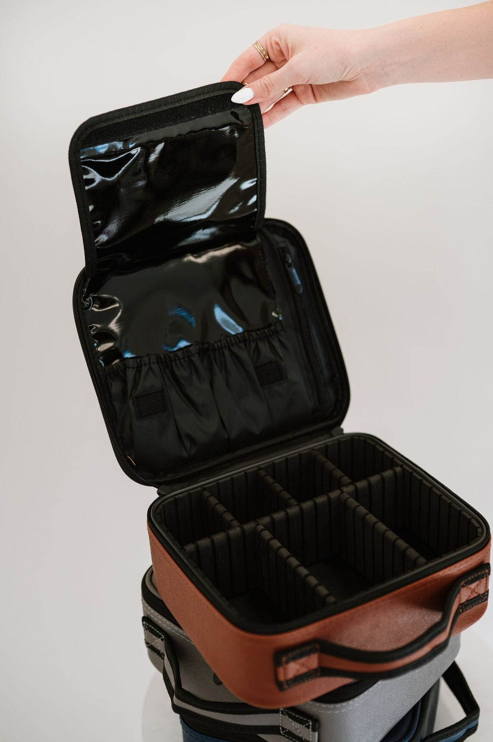Isabella Customizable Cosmetic Case-Soul Flow Apparel