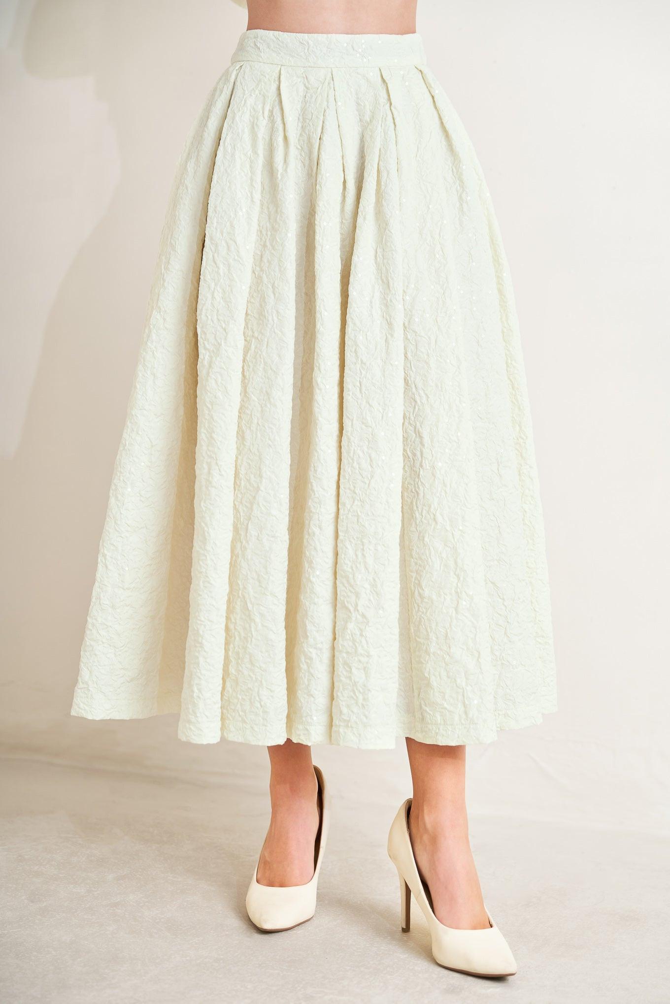 GRAND ENTRANCE WOVEN FULL SKIRT