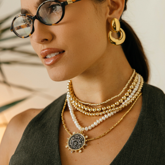 Fiona Statement Earring, view 24 — Soul Flow Apparel