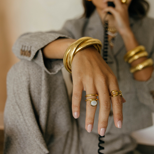 Opal Wrap Ring