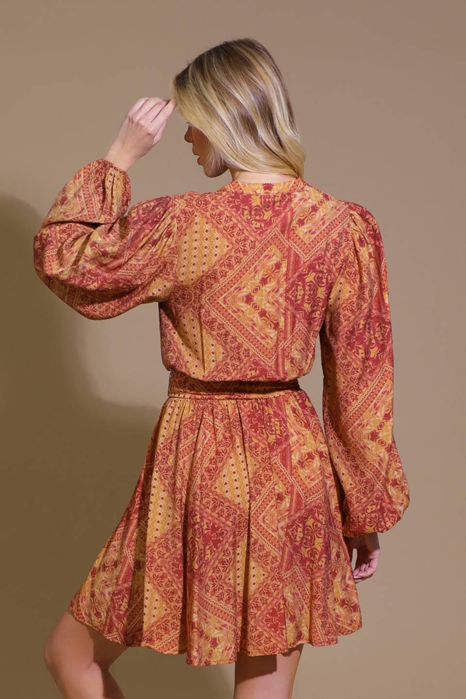 DEEPLY DELIGHTFUL WOVEN MINI DRESS