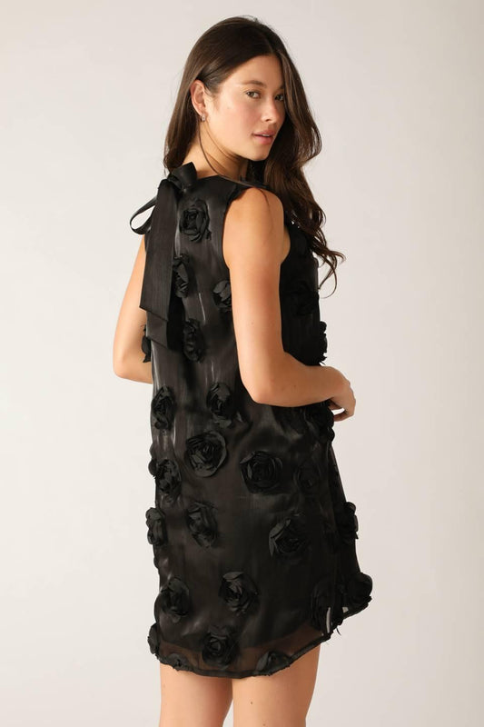 RADIANT SPIRIT WOVEN MINI DRESS