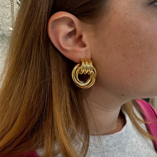 James Statement Earring, view 4482 — Soul Flow Apparel