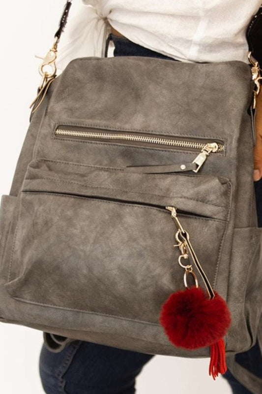 Lola Pom Pom Keychains-Soul Flow Apparel