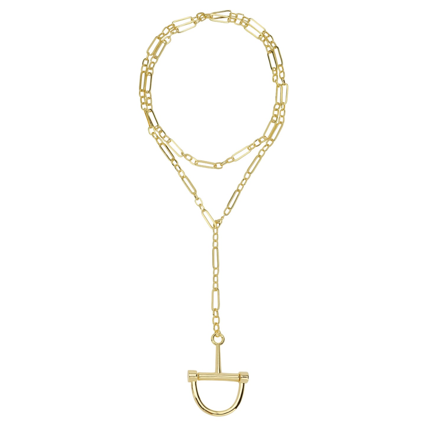 Horsebit Chain Necklace / Belt