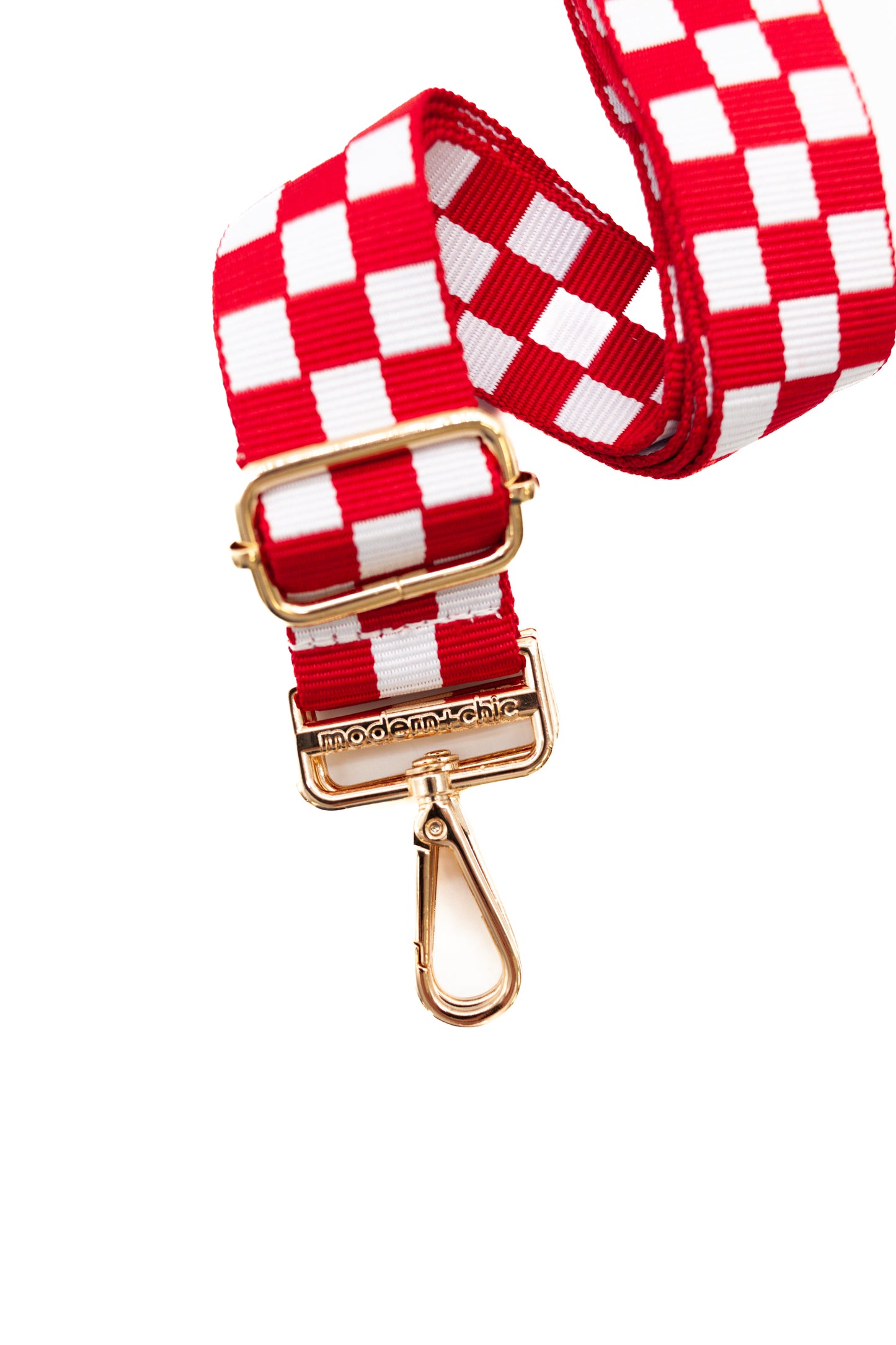 Lizzie Checkered Adjustable Bag Strap-Soul Flow Apparel