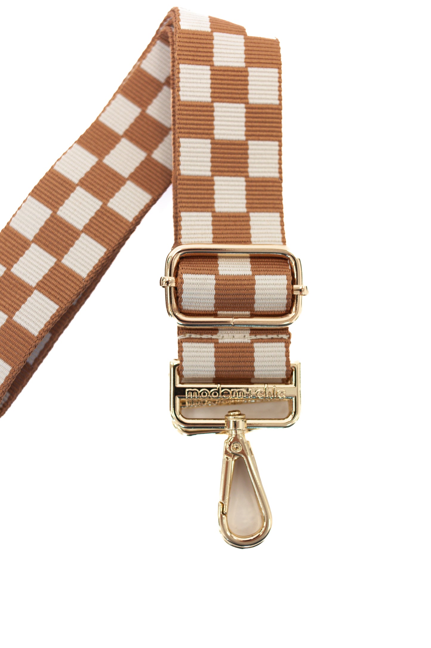 Lizzie Checkered Adjustable Bag Strap-Soul Flow Apparel