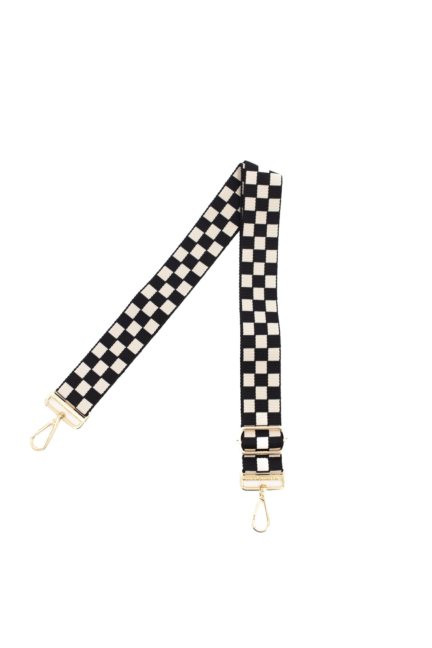 Lizzie Checkered Adjustable Bag Strap-Soul Flow Apparel